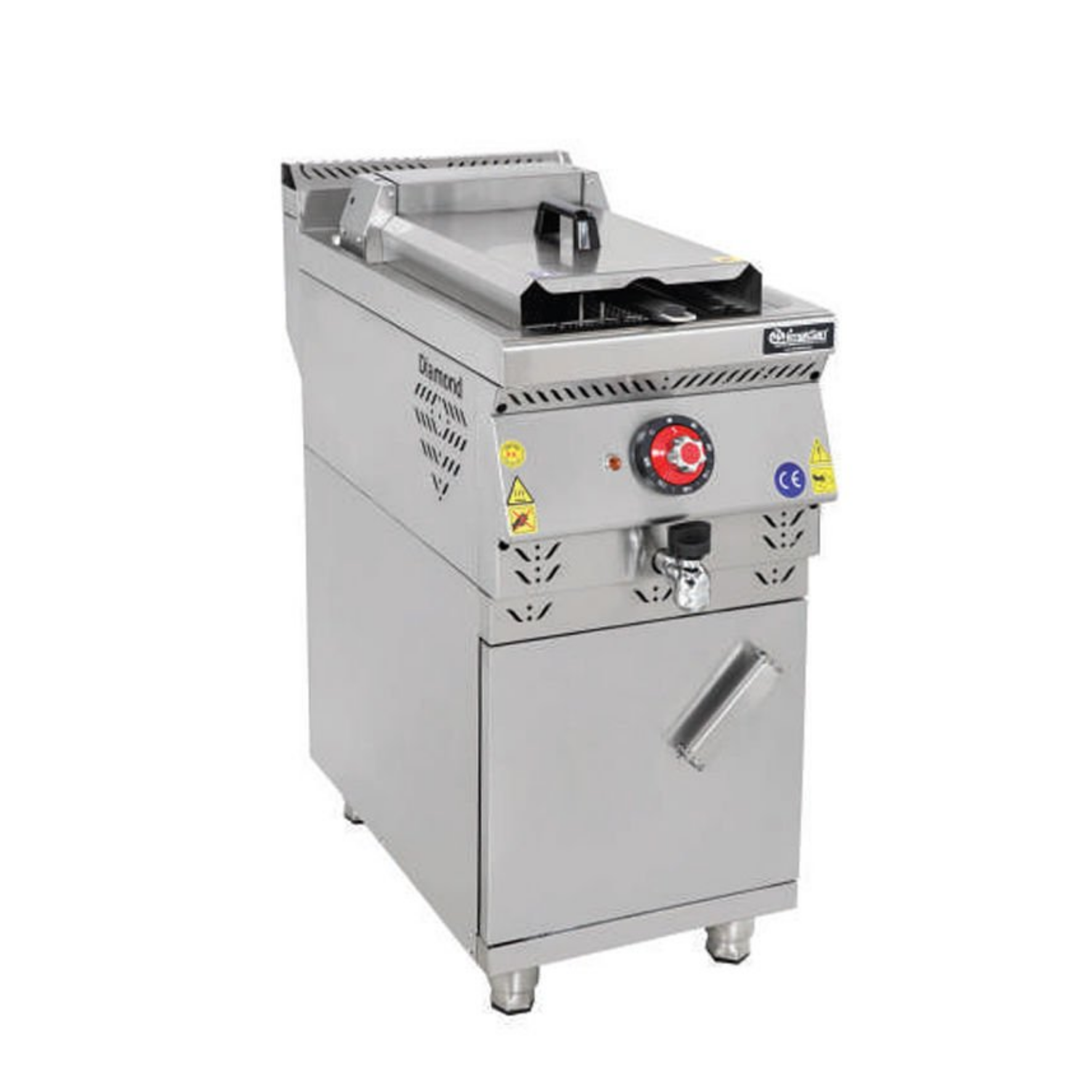 Himaksan Dolaplı 24 Litre Elektrikli Fritöz 40x90x85 cm HMK-TFE 498 (HMK-TFE 498)
