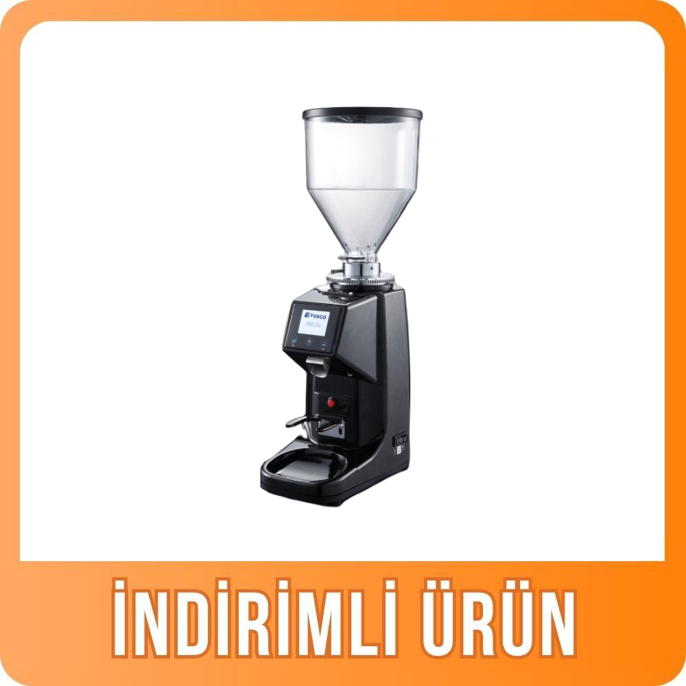 Vosco KD-P25 Dozaj Ayarlı Tam Otomatik Dijital Kahve Değirmeni Siyah (KD-P25S)