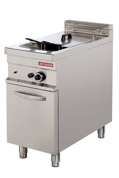 Arisco Gazlı Fritöz 20 Litre Tahliyeli Alt Dolaplı Ce Belgeli 90 lık Seri 900 - GF912 (GF912)