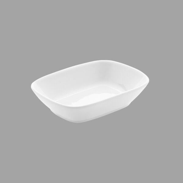 Güral Porselen Horeca White ENTERNASYONEL 14 cm KARE KAYIK TABAK