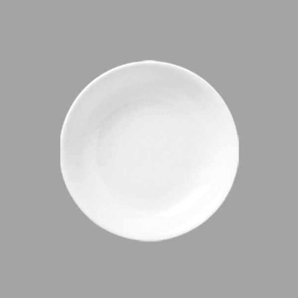 Güral Porselen Horeca White 18 CM RÖLYEFLİ ÇUKUR TABAK