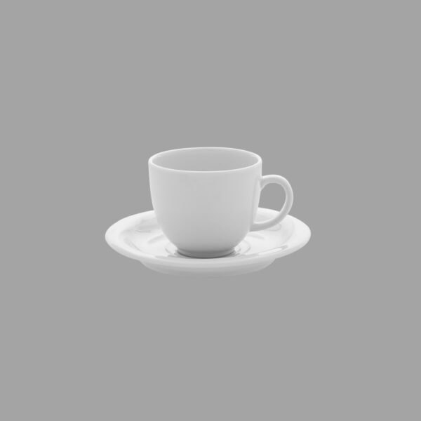 Güral Porselen Horeca White X-TANBUL 200 CC ÇAY FİNCANI VE FİNCAN TABAĞI