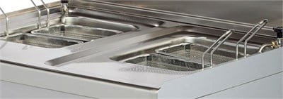 Arisco Elektrikli Makarna Haşlama Makinesi Su Doldurma ve Tahliye Vanalı 2x14 Litre EMH721-S / Pasta Cooker / Electric (EMH721-S)