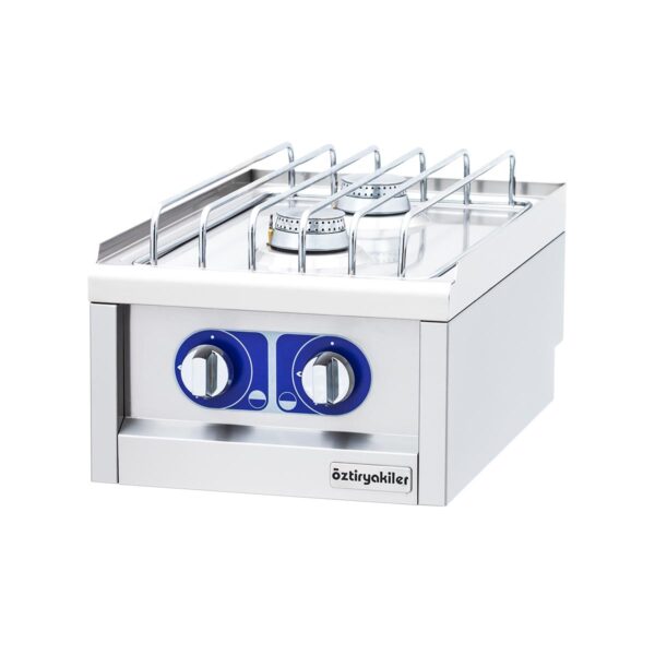 Öztiryakiler Set Üstü İkili Ocak, 600 Seri, Gazlı, 7865.N1.40603.33