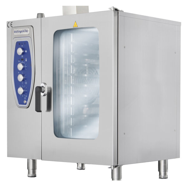 Öztiryakiler OKFG 102 Gazlı Konveksiyonlu Fırın, 10xGN 2/1, Kızaklı, 7890.10G21.03