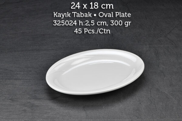 Tuva Therm Wings 24 cm Kayık Tabak (14424)
