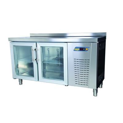 Ndustrio Tezgah Tip 2 Kapılı Snack Buzdolabı Cam Kapılı TPS-62-GD (TPS-62-GD)