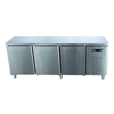 N’dustrio Tezgah Tip 3 Kapılı Buzdolabı Sırtsız Snack Seri TPS-63-WOBS (TPS-63-WOBS)
