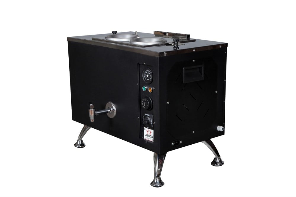 Anka 2 Demlikli Black Pro Kompakt Çay Kazanı Elektrikli BPE2 (BPE2)