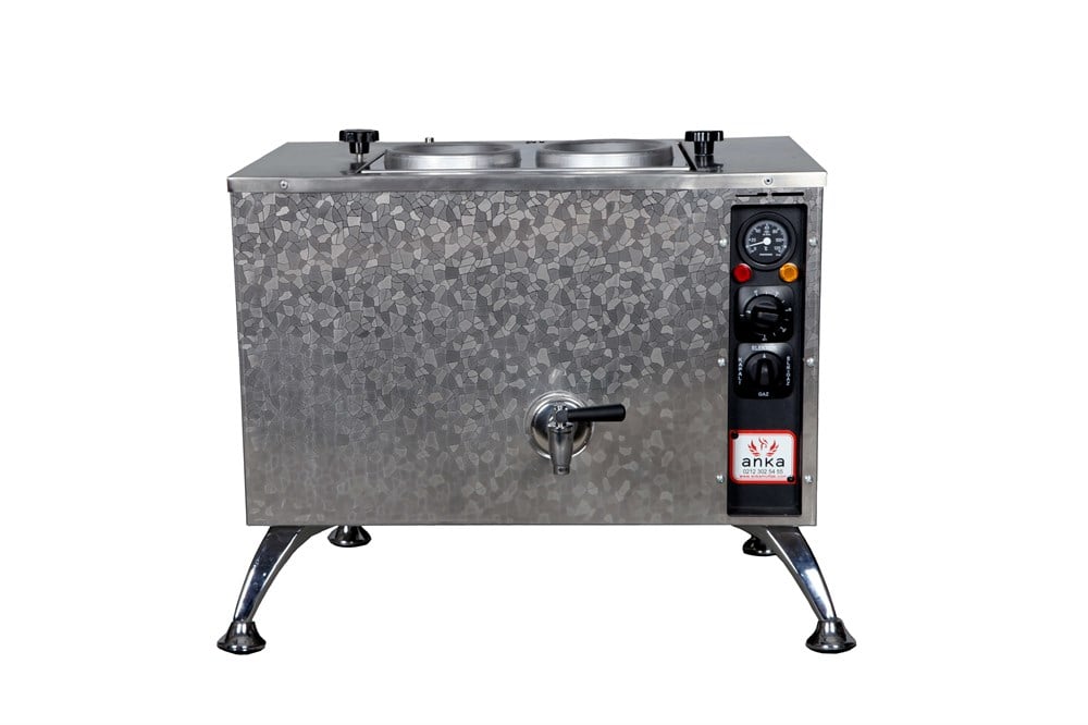 Anka 2 Demlikli Inoks Pro Elektrikli Full Otomatik Çay Kazanı IPE2 (IPE2)