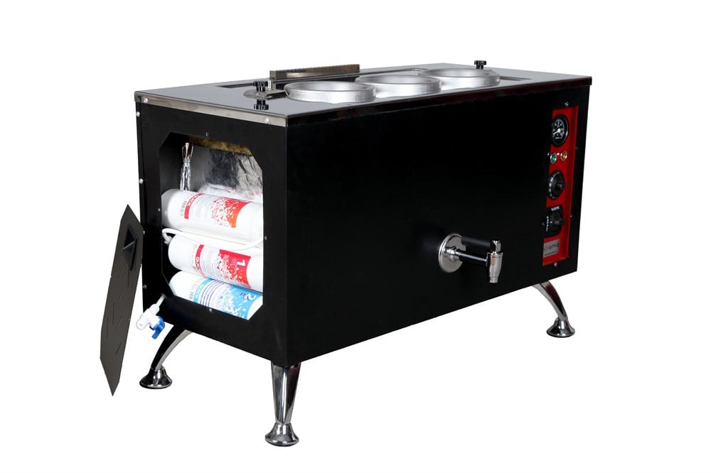 Anka 3 Demlikli Black Pro Kompakt Çay Kazanı Elektrikli BPE3 (BPE3)