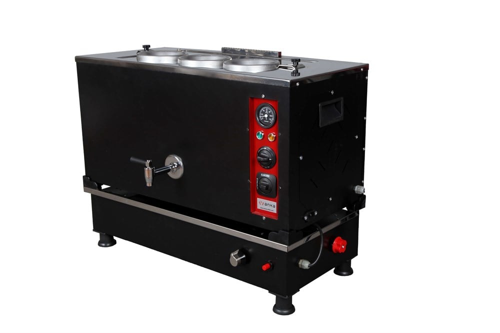 Anka 3 Demlikli Black Pro Kompakt Otomatik Çay Kazanı Elektrik-Ng-LPG BPKO3 (BPKO3)