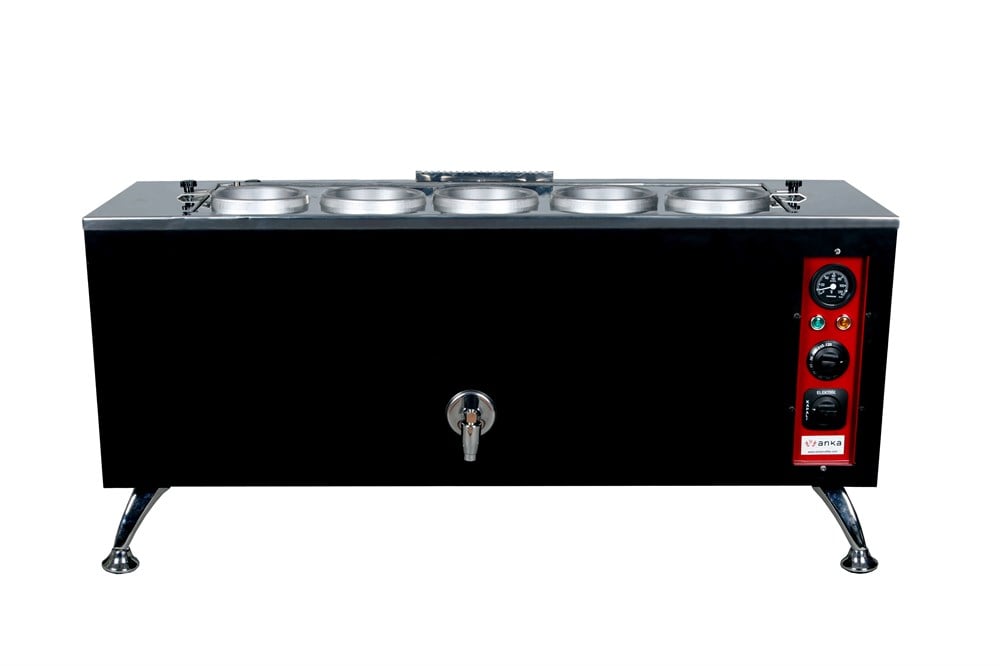 Anka 5 Demlikli Black Pro Kompakt Çay Kazanı Elektrikli BPE5 (BPE5)