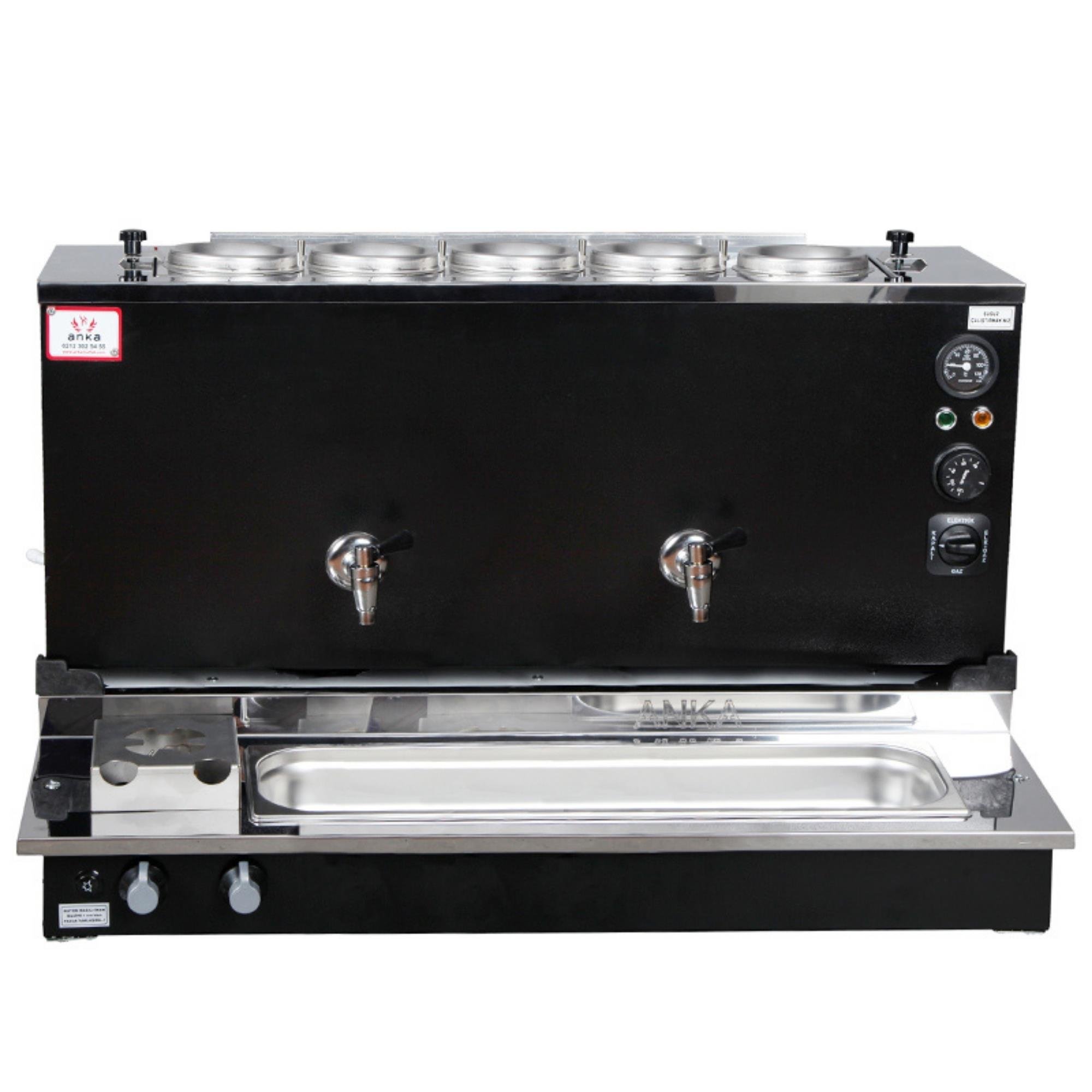 Anka Black Pro Plus Otomatik Çay Kazanı Elektrik-Ng-LPG BPPO5 (BPPO5)