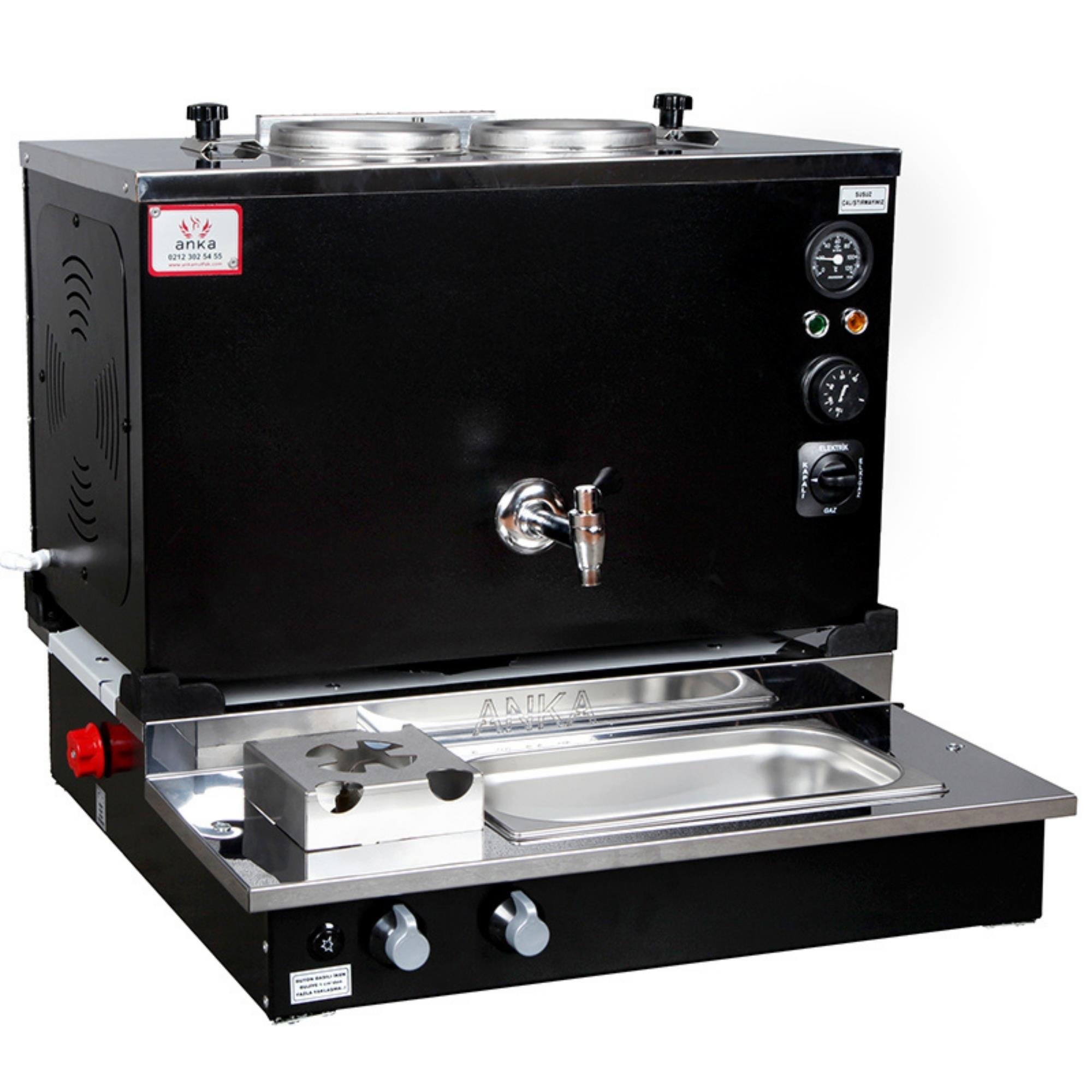 Anka Black Pro Plus Otomatik Çay Kazanı Elektrik-Ng-LPG BPPO2 (BPPO2)