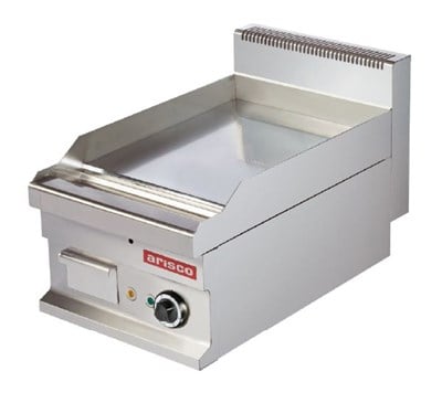 Arisco 40 lık Elektrikli Düz Izgara Pleyt Ayna Krom Kaplı 40x70x29 EG711-S / Fry Top / Electric (EG711-S)