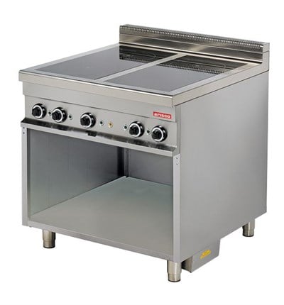 Arisco Elektrikli Kuzine 4 lü Isı Camlı Pleyt Fırınsız ER921C / Range / Electric (ER921C)