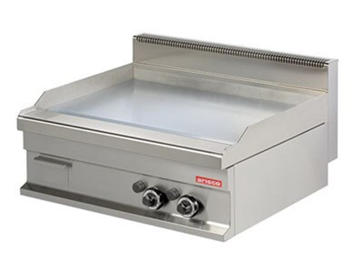 Arisco 80 lik Izgara Düz Yüzey Pleyt Gazlı Ayna Krom Kaplı Ce Belgeli GG721-S (GG721-S)
