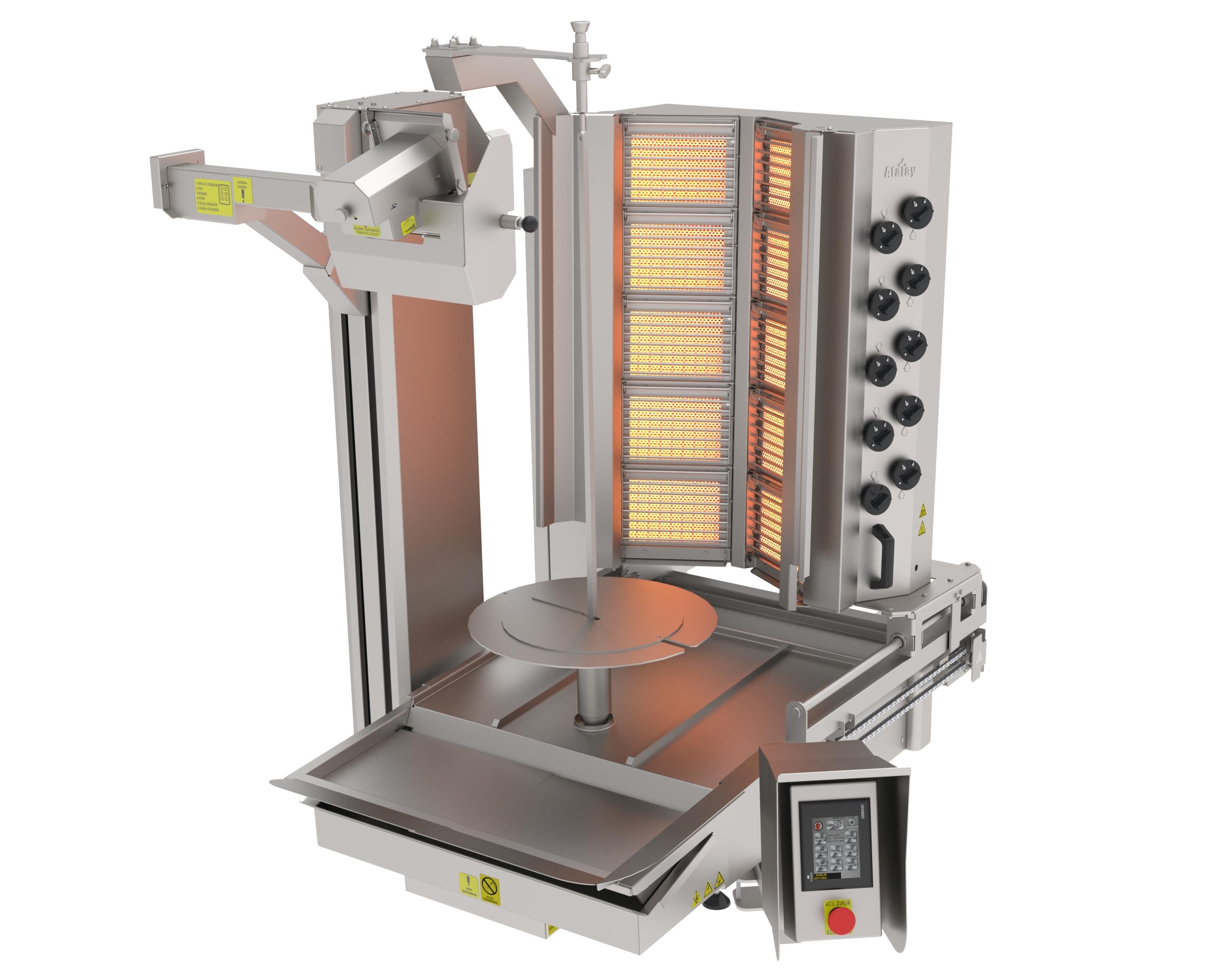 Atalay 10 Gözlü Döner Robotu Gazlı ADR-10G (ADR-10G)
