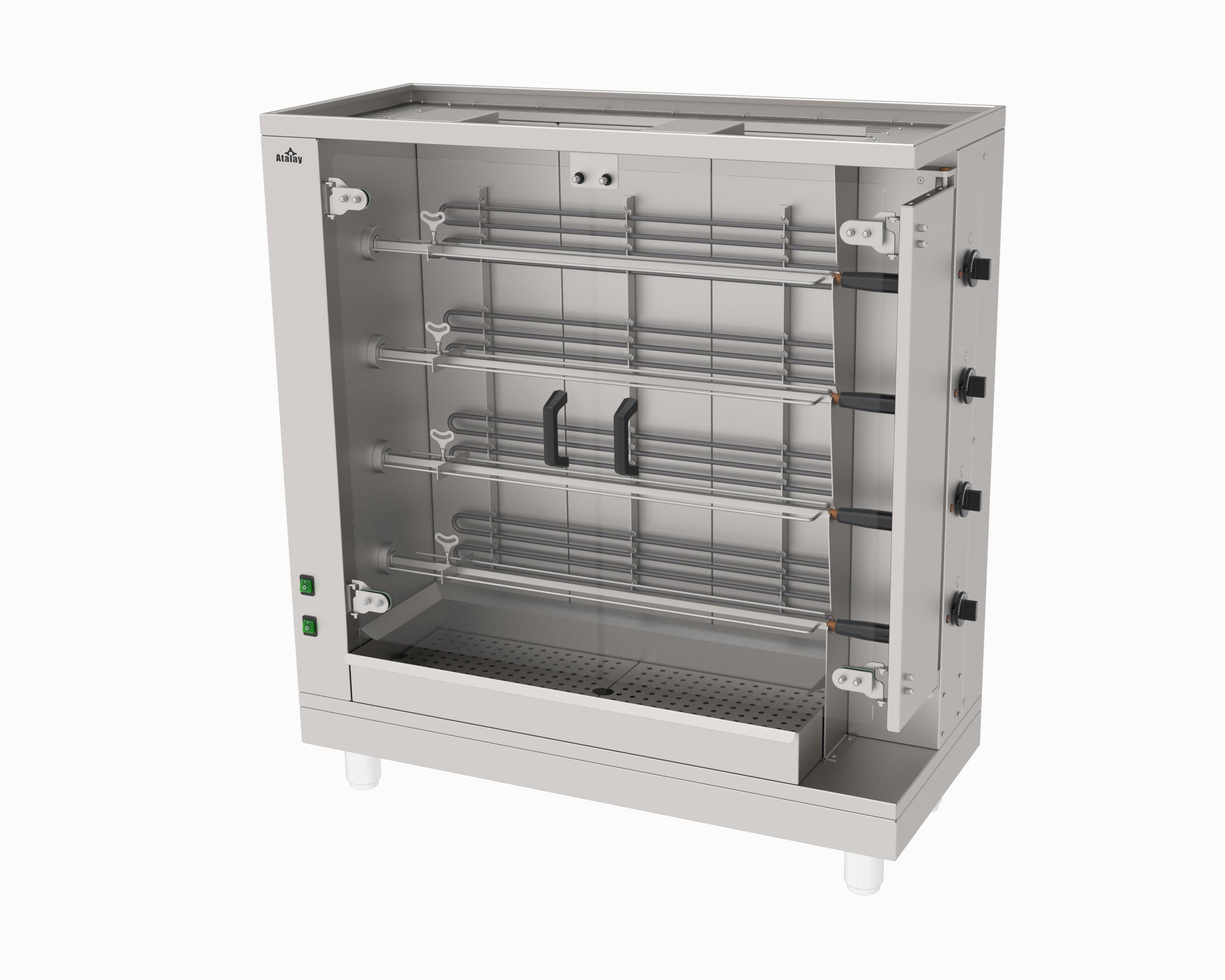 Atalay 4 Şişli Piliç Çevirme Makinesi Elektrikli APME-04 (APME-04)