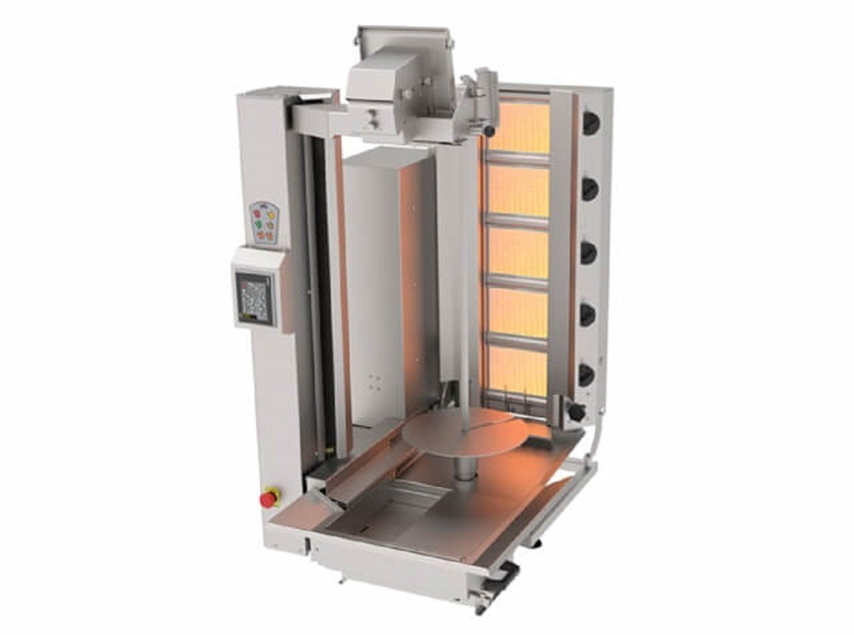 Atalay 5 Gözlü Döner Robotu Gazlı Compact Geniş Kesim ADR-C1-5G-GK (ADR-C1-5G-GK)