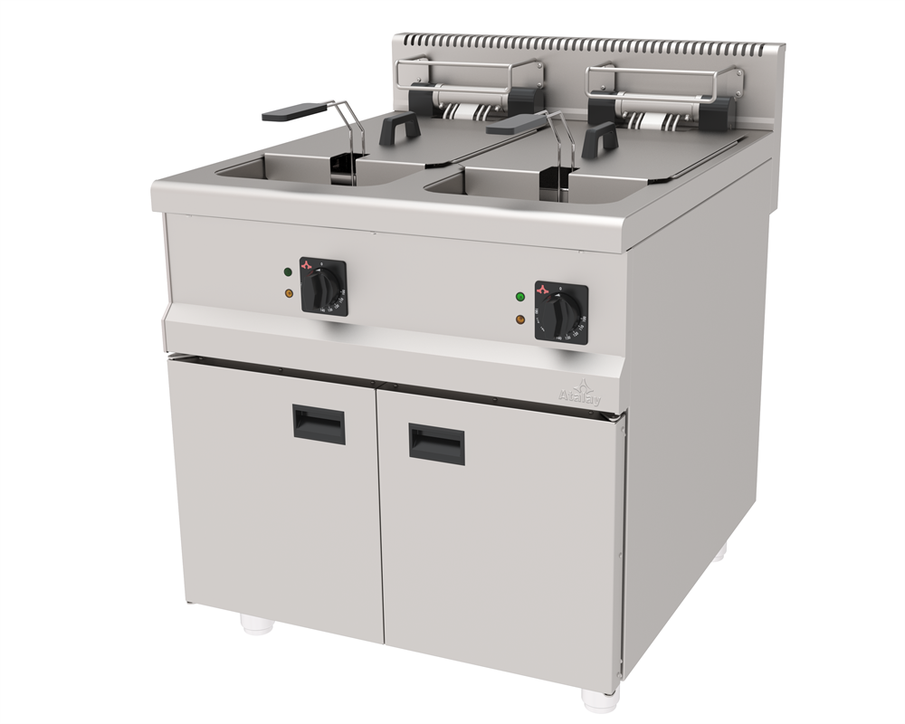 Atalay 58 Litre Elektrikli Fritöz Çiftli 80x90x85 cm AEF-890 (AEF-890)