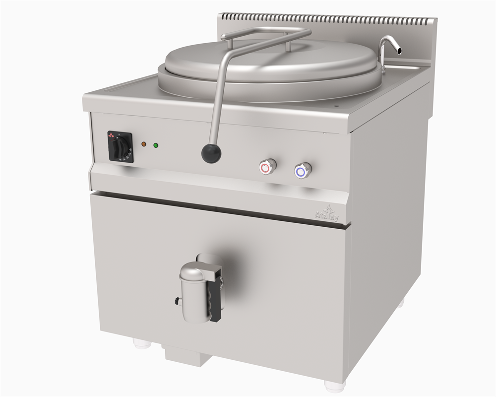 Atalay 150 Lt Kaynatma Tenceresi Elektrikli İndirekt 80x90x85 AKTE-890 (AKTE-890)