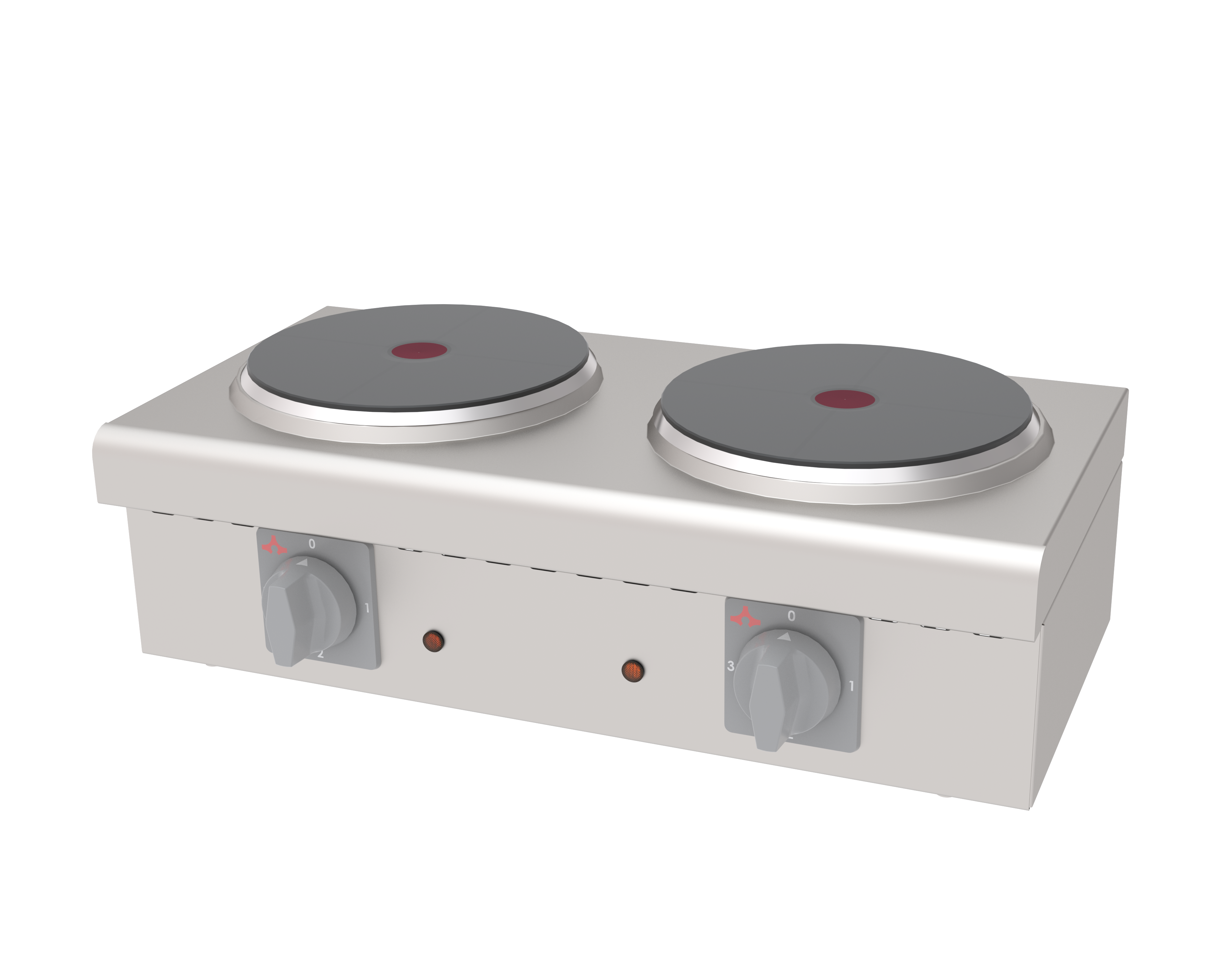 Atalay Set Üstü 2 Pleytli Mini Ocak Elektrikli 60x30x20 AEO-02 (AEO-02)