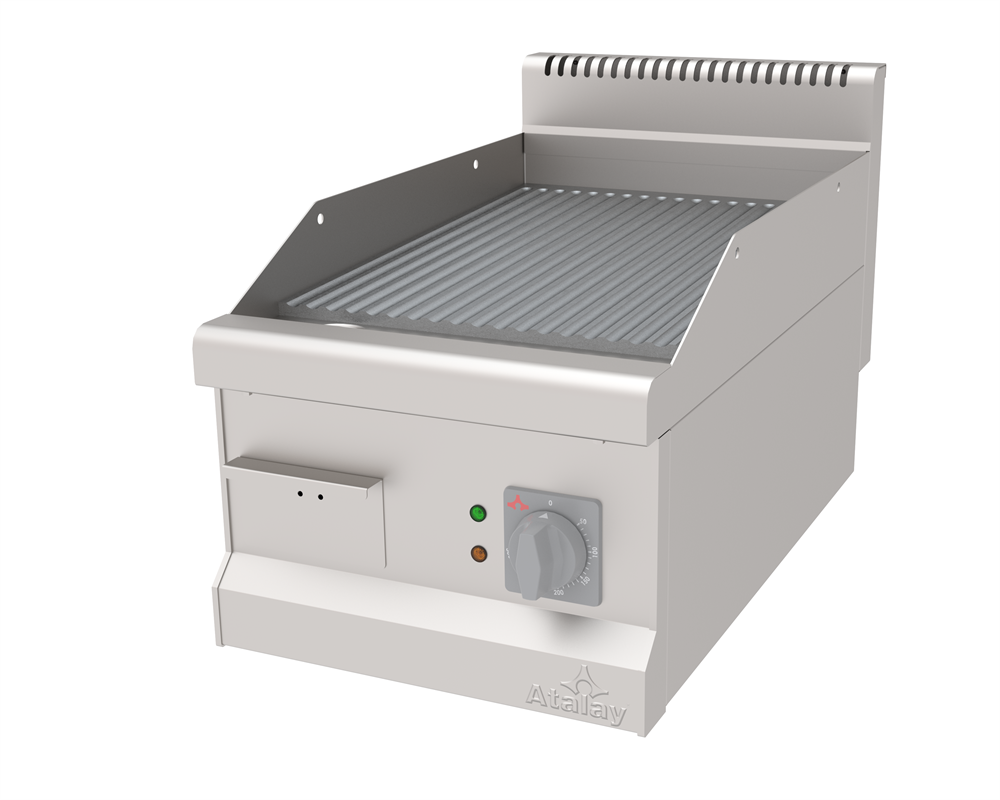 Atalay Elektrikli Pleyt Izgara Oluklu Yüzey 40x70x30 AEI-470-N (AEI-470-N)