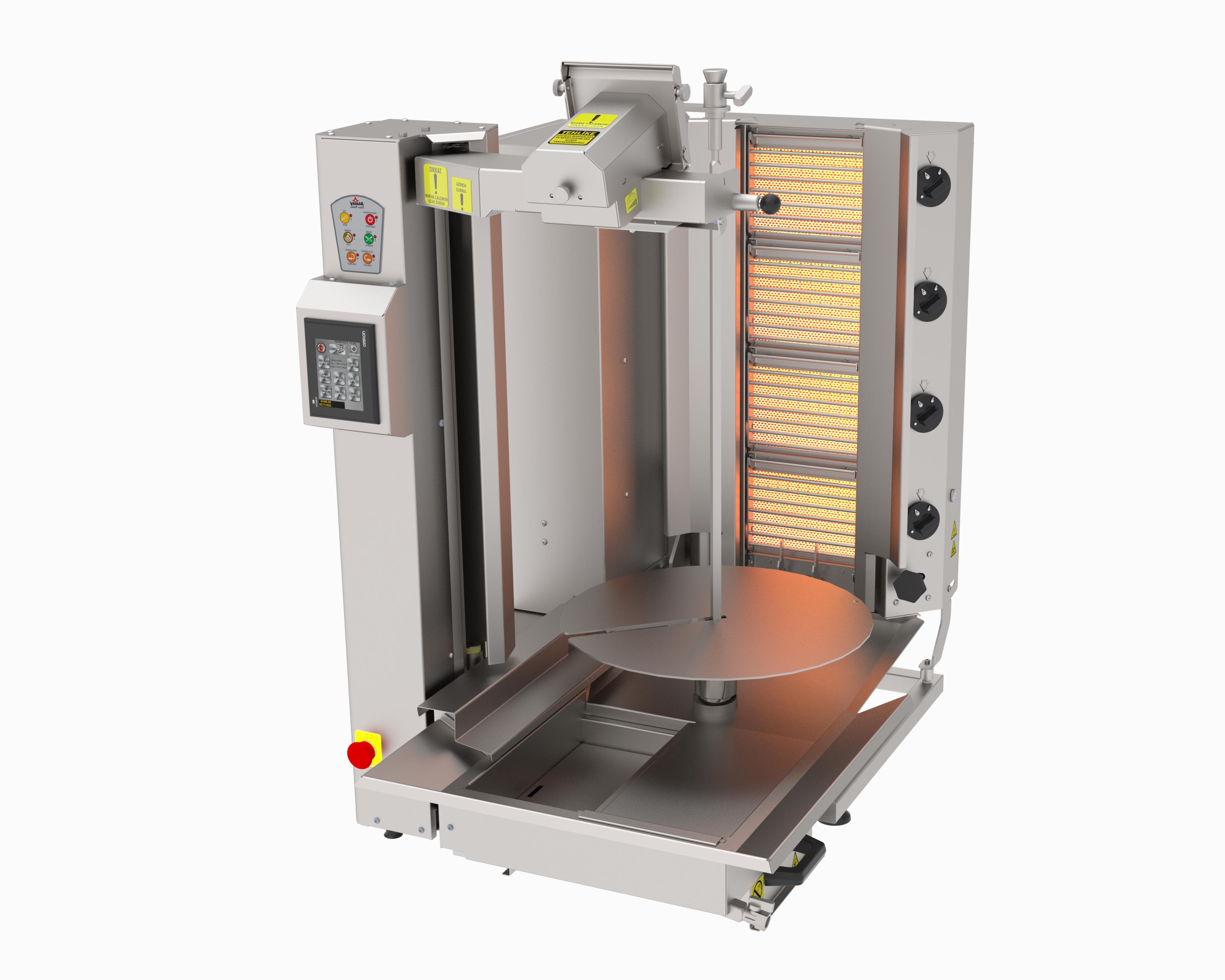 Atalay 4 Gözlü Döner Robotu Gazlı Compact ADR-C1-4G (ADR-C1-4G)