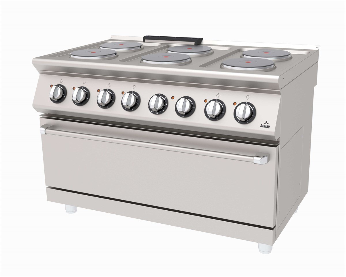 Atalay Kuzine 6 lı Elektrikli Fırınlı Kuzine 120x73x85 AEK-1273 (AEK-1273)