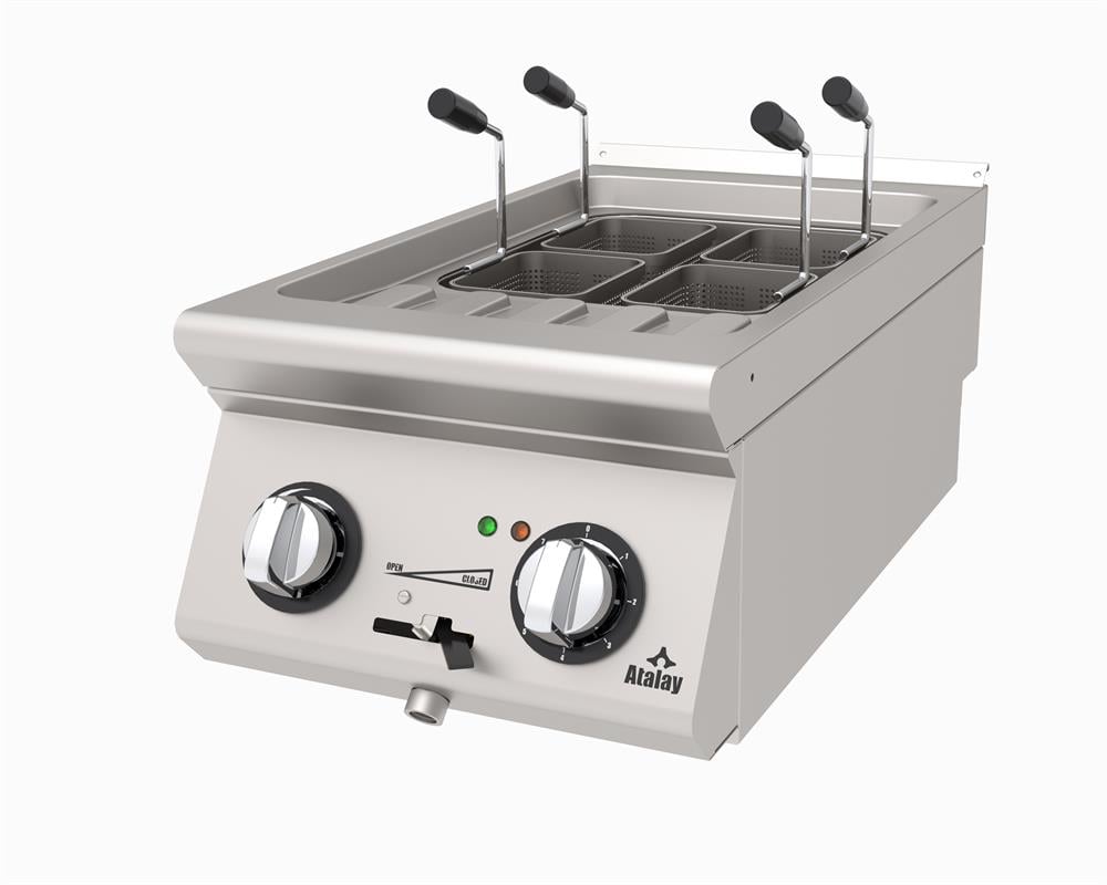 Atalay 4 Sepetli Makarna Haşlama Makinesi Elektrikli 40x73x30 AMP-473 (AMP-473)