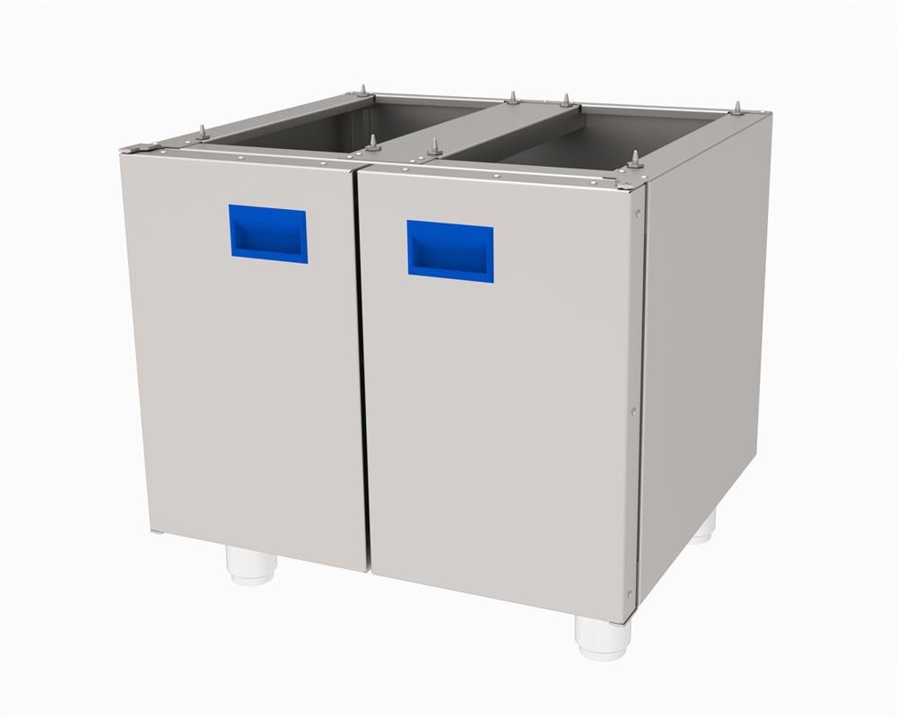 Atalay Set Altı Tezgah Paslanmaz 60x60x55 cm E AST-66 (E AST-66)