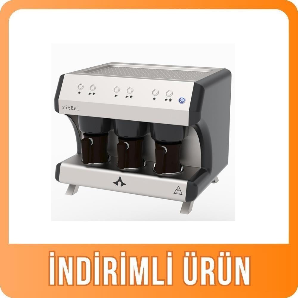 Atalay Türk Kahve Makinesi 3 Cezveli Manuel Elektrikli ATKM-3M (ATKM-3M)