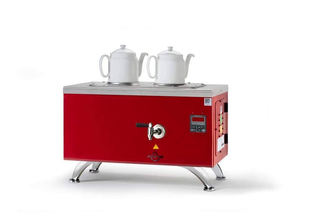 Ateşe Efes Smart Elektrikli 2 Demlikli Çay Makinesi (STATIC ESE2) (STATIC ESE2)