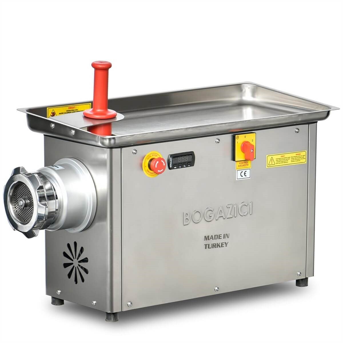 Boğaziçi 32 No Komple Krom Paslanmaz Soğutmalı Kıyma Makinesi BPKM.32S (BPKM.32S)