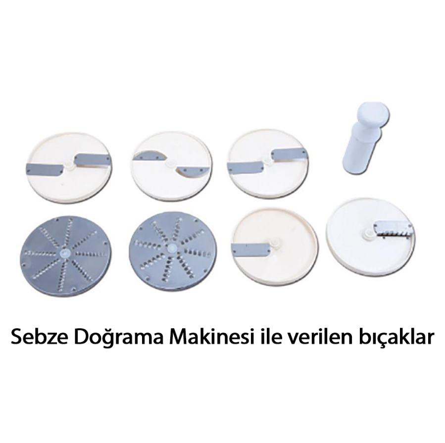Bosfor Sebze Doğrama Makinesi Set Üstü USD-01 (USD-01)