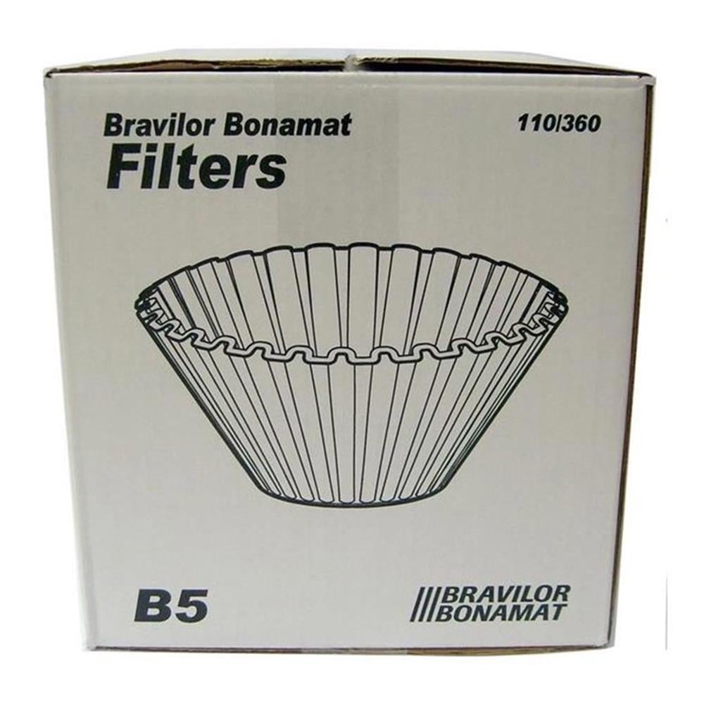 Bravilor Bonamat B5 Filtre Kahve Kağıdı 110/360 mm, 250 Adet (110/360)