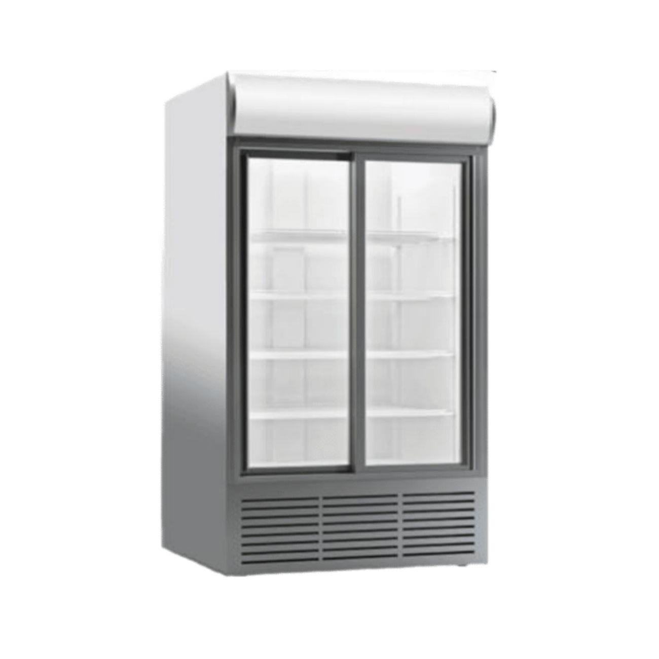 COLD-ERA Dik Tip Çift Sürme Kapılı Şişe Soğutucu Kanopili CL 900 SLDC ( CL 900 SLDC)