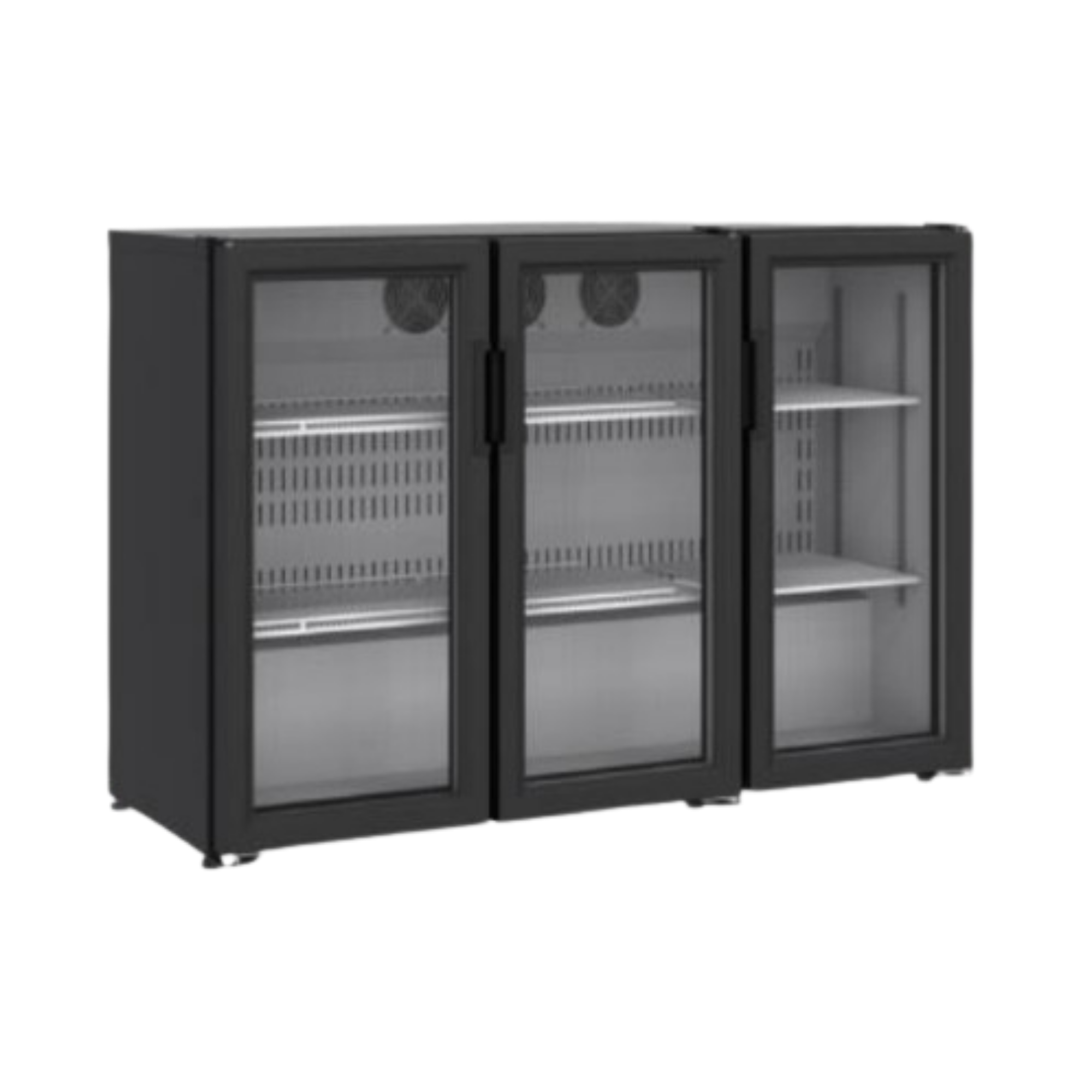 Coldera Üç Sürme Kapılı Back Bar Tipi Şişe Soğutucu CL 350 BCKB SL (CL 350 BCKB SL)