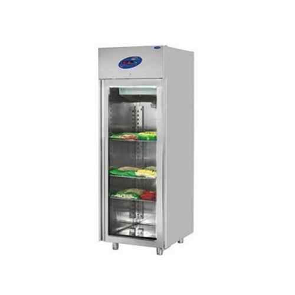 CSA Tek Cam Kapılı Dik Tip Buzdolabı 430 Kalite 70x71x207 Cm CS.DBN.600.C (CS.DBN.600.C)