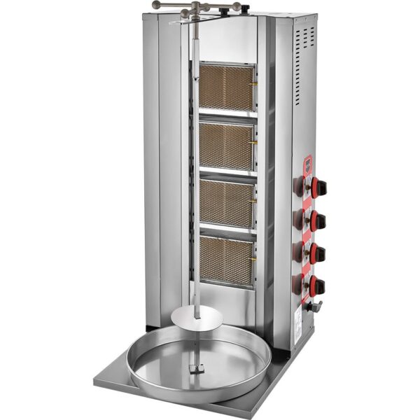 Remta 4 Radyanlı Gazlı (CE) Döner Ocağı
