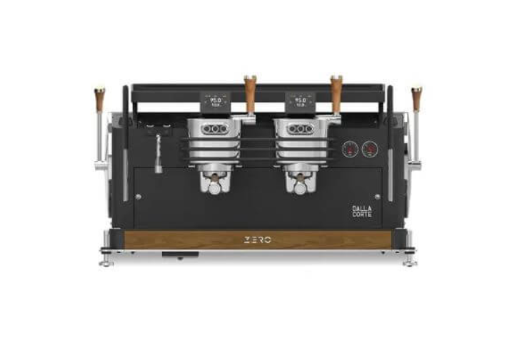 Dalla Corte 2 Gruplu Barista 7.5 Litre Espresso Kahve Makinesi Siyah-Ceviz ZERO-2-DN (ZERO-2-DN)