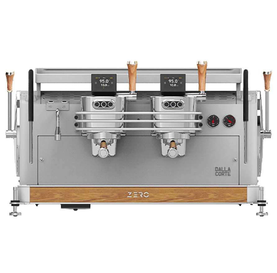 Dalla Corte Classic Barista Espresso Kahve Makinesi 2 Gruplu BEYAZ-MEŞE (ZEROCL-2-WO)
