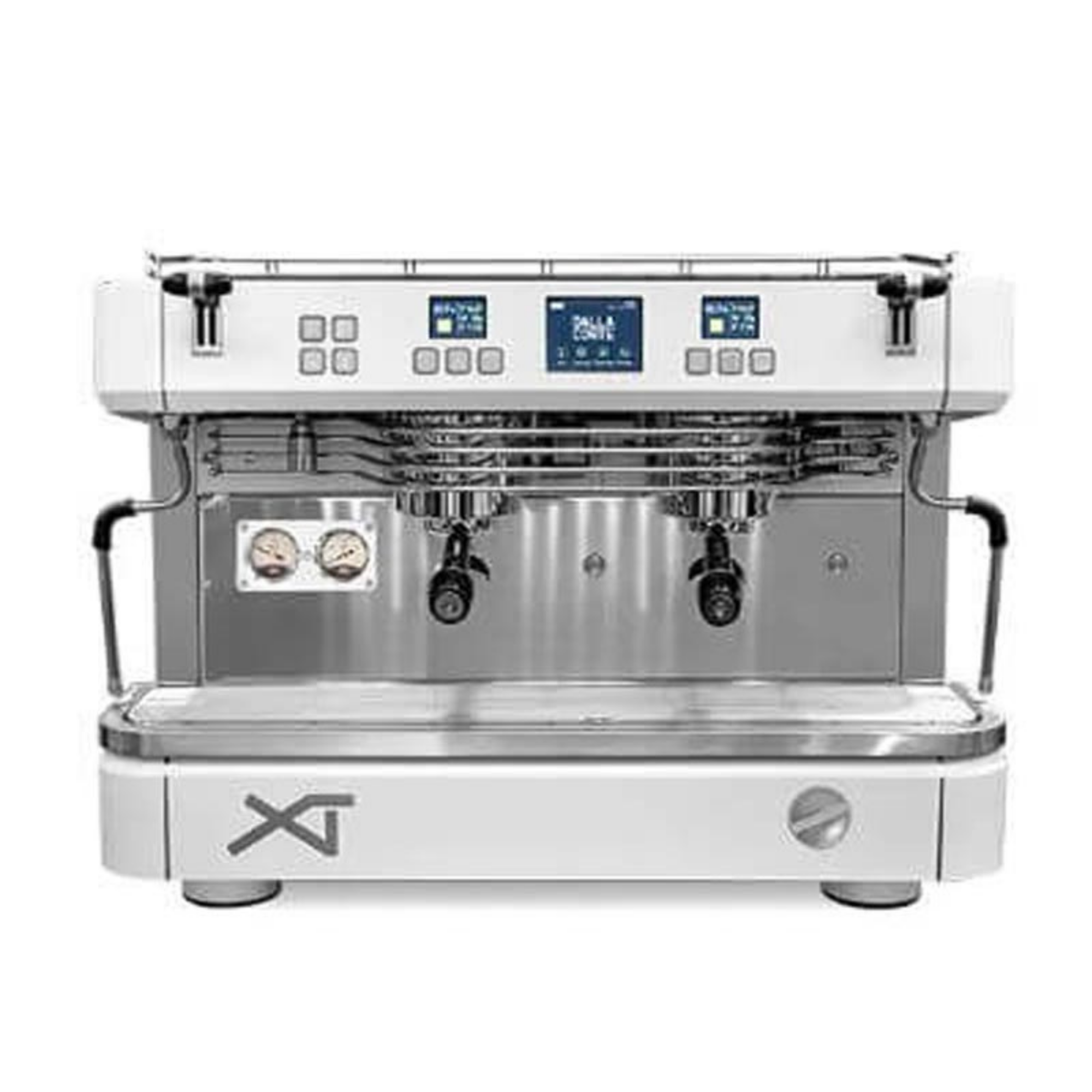 Dalla Corte XT Barista Espresso Kahve Makinesi 2 Gruplu BEYAZ-KROM DCPROXT-2-DW (DCPROXT-2-DW)