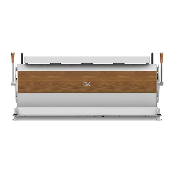 Dalla Corte Zero Classic Espresso Kahve Makinesi 3 Gruplu Beyaz-Ceviz (ZEROCL-3-WO)