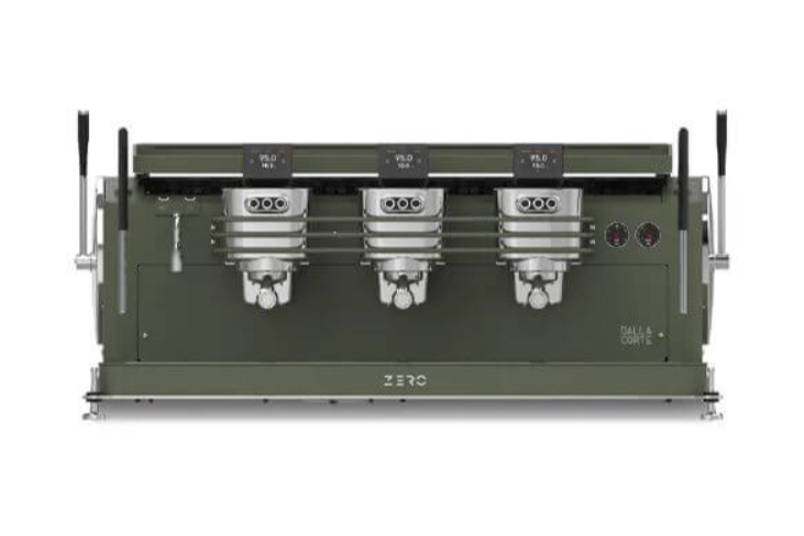 Dalla Corte Zero Classic Espresso Kahve Makinesi 3 Gruplu Zeytin Yeşili (ZEROCL-3-TVO )