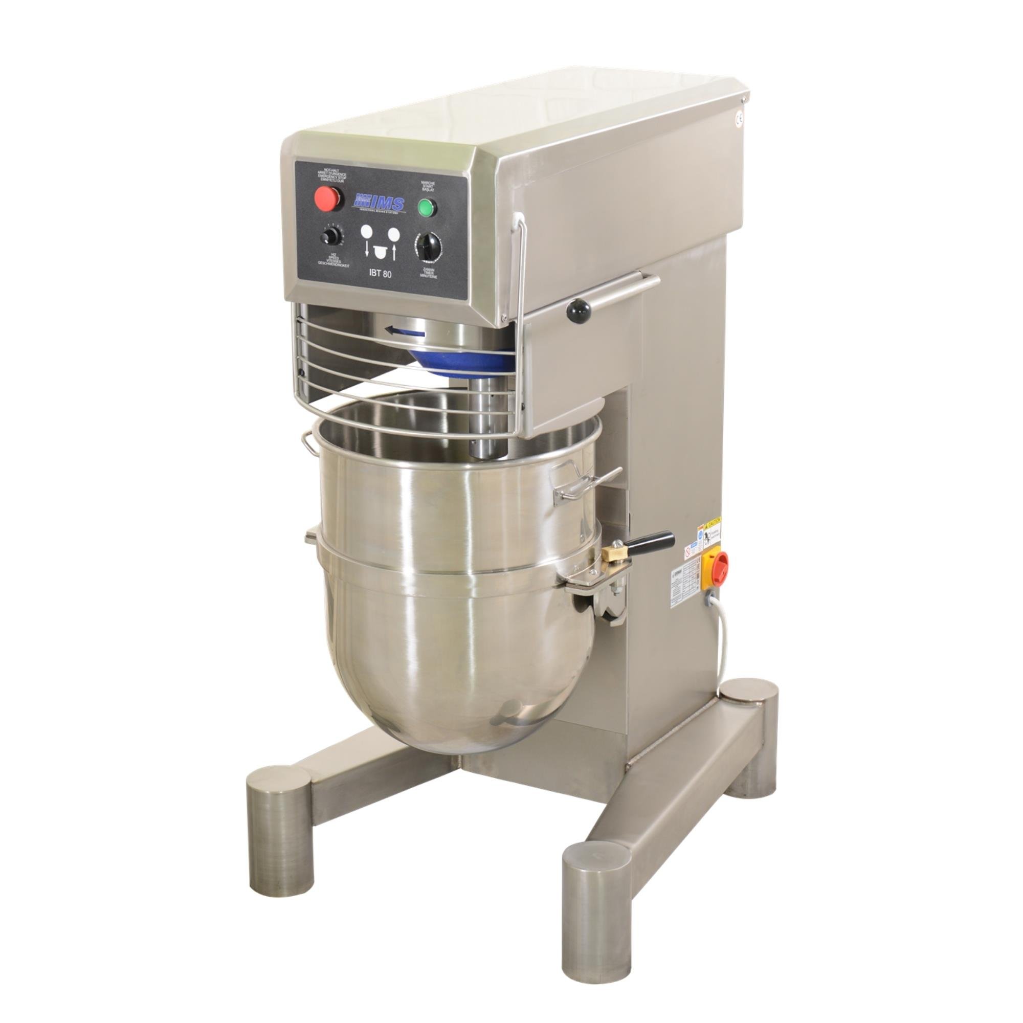 Dirmak IBT Serisi 80 Litre Planet Mikser, Hız Kontrollü IBT-80-VE-CR (IBT-80-VE-CR)