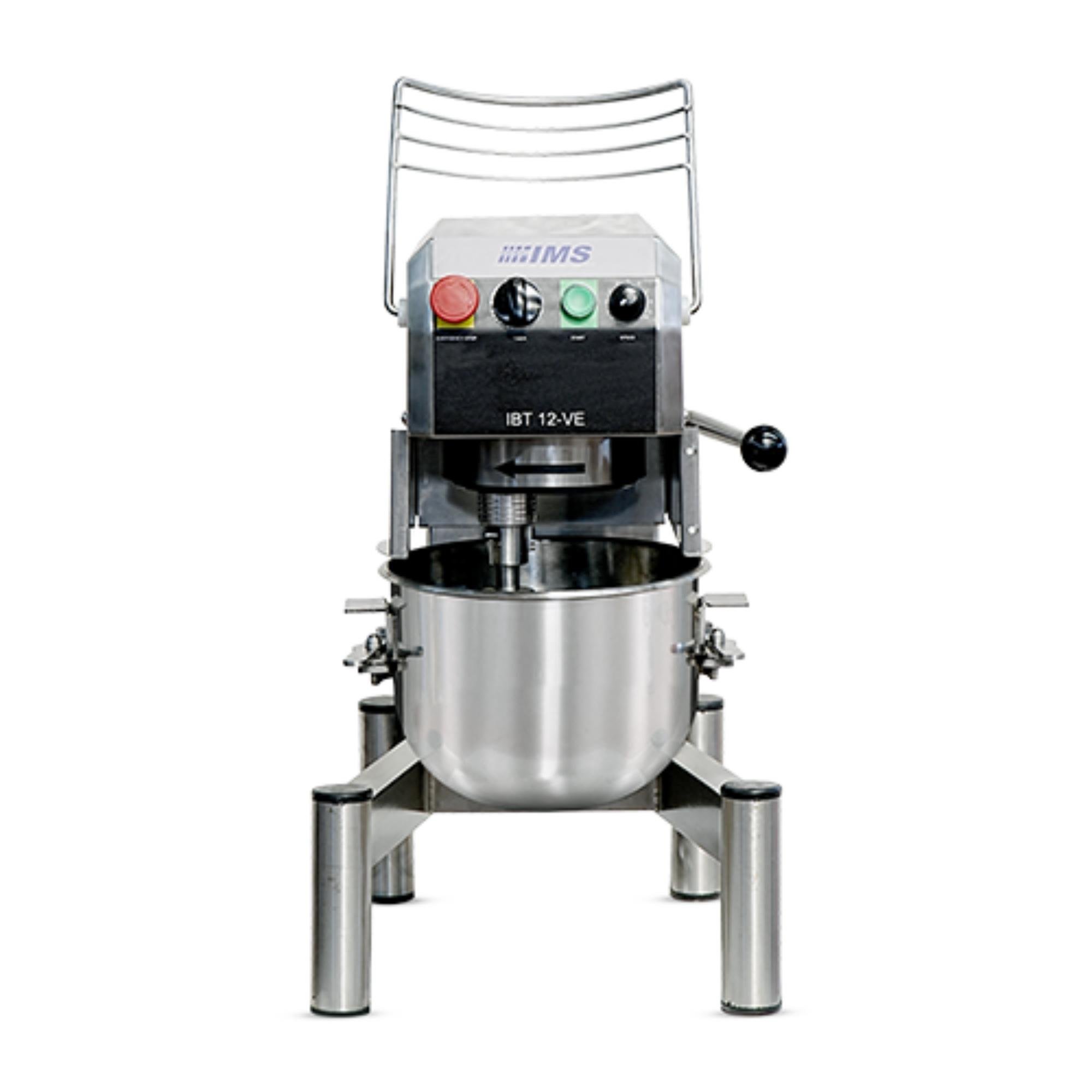 Dirmak IBT Serisi Planet Mikser 10 Litre Kapasiteli Hız Kontrollü IBT-12-VE CR (IBT-12-VE CR)