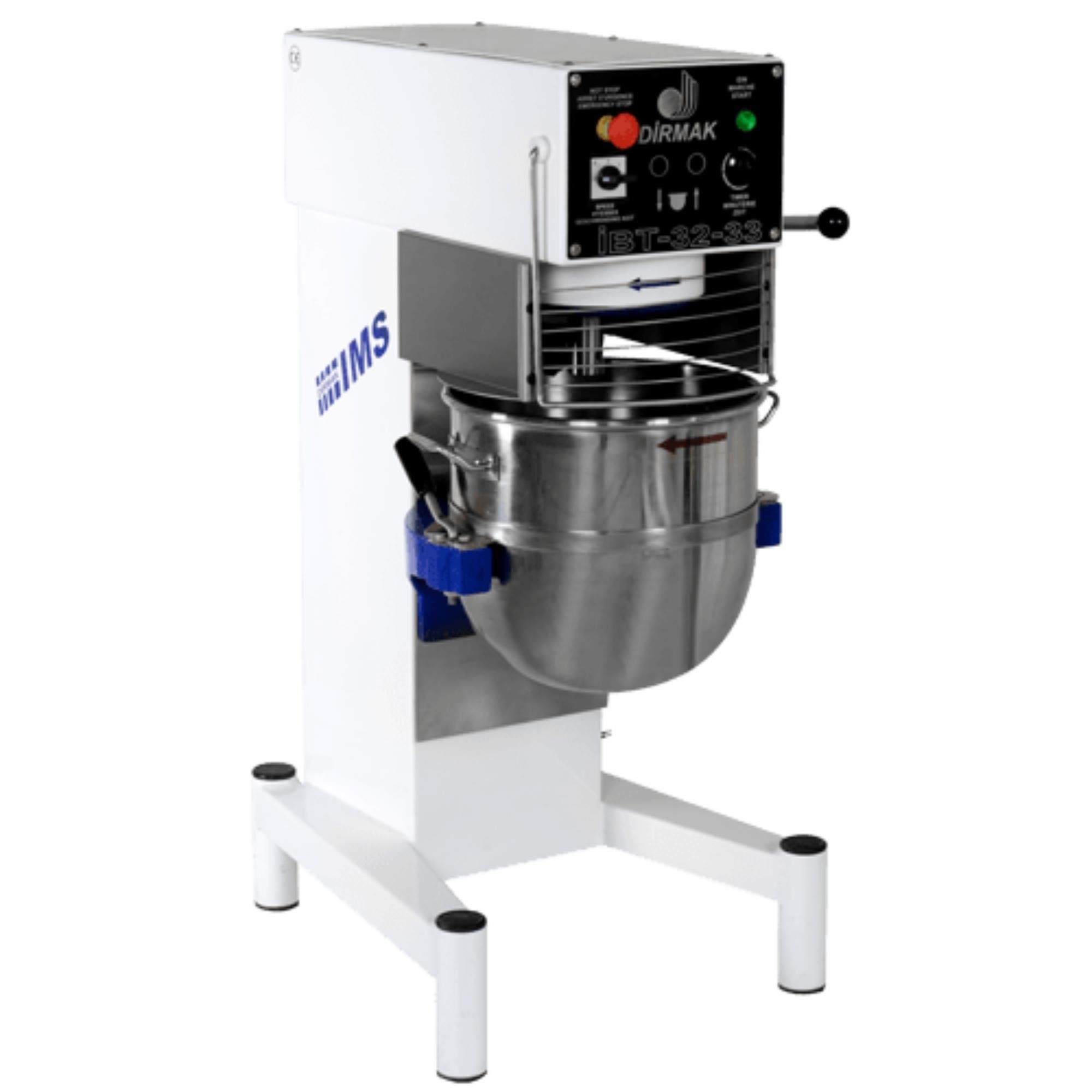 Dirmak IBT Serisi Planet Mikser 30 Litre Kapasiteli , 3 Devirli IBT-32-33 (IBT-32-33)